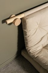 sofa HOOKED natural pine (futonová pohovka )