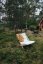 deckchair BOOGIE OUTDOOR - lehátko venkovní (skládací) - rozměr: 65x88x75 cm, Barva: olej (pro exteriér), barva futonu: white