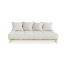 sofa SENZA DAYBED natural pine (pohovka z borovice) - rozměr: 90*200 cm, barva futonu: natural 701