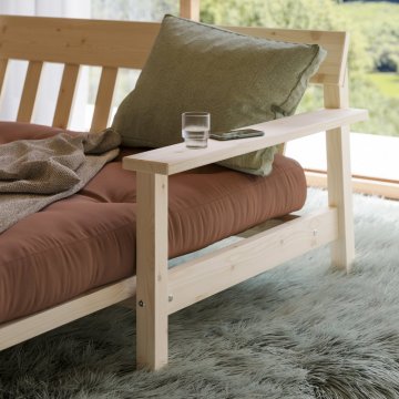 sofa UNWIND - barva futonu - natural 701