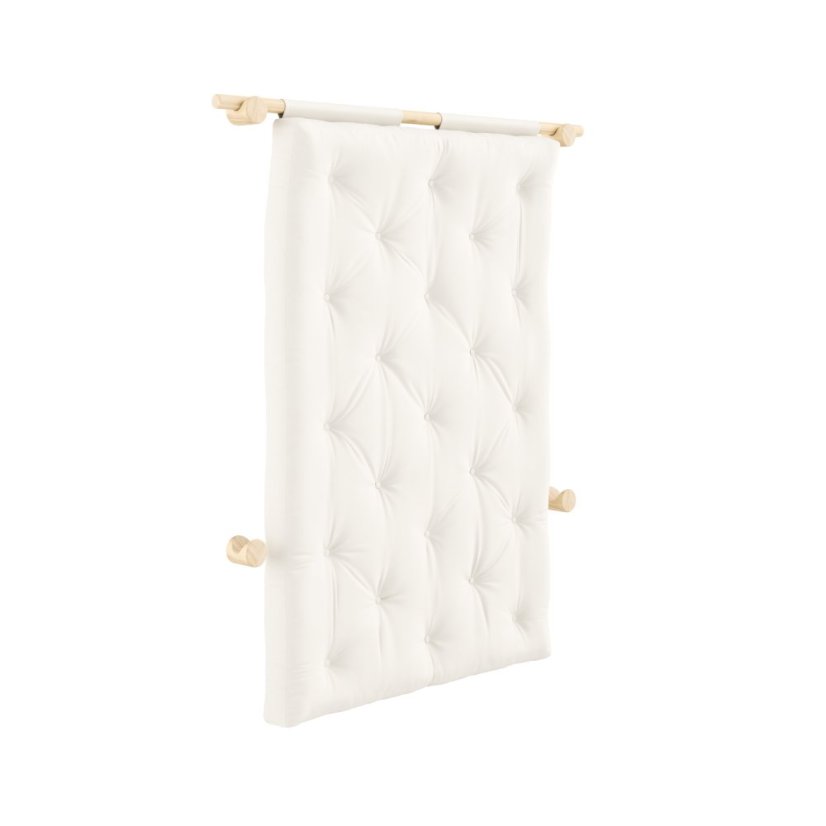 sofa HOOKED natural pine (futonová pohovka ) - barva: karup natural, rozměr: 135 x 200 cm, barva futonu: natural 701