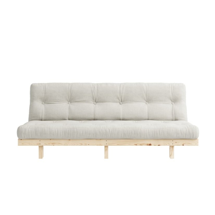 sofa LEAN natural pine (pohovka z borovice) - Barva: karup natural, barva futonu: natural 701