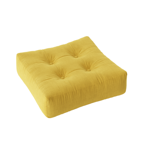 sofa MORE POUF (futonové křeslo ) - rozměr: 70*70 cm, barva futonu: honey 514