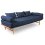 Le MAR Folding Daybed (skládací lenoška z buku) - rozměr: 201x74 / 144x55 cm, Barva: caramel (lněný olej), barva futonu: beige