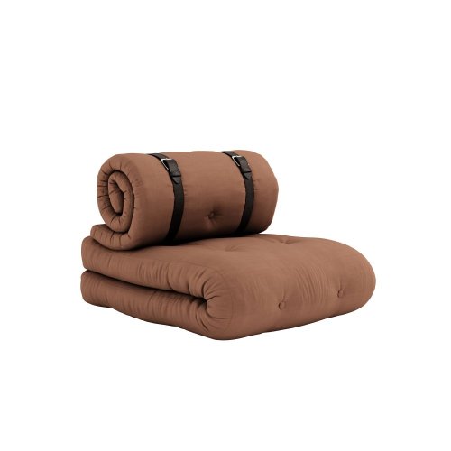 sofa BUCKLE-UP (futonová pohovka ) - rozměr: 70*200 cm, barva futonu: clay brown 759