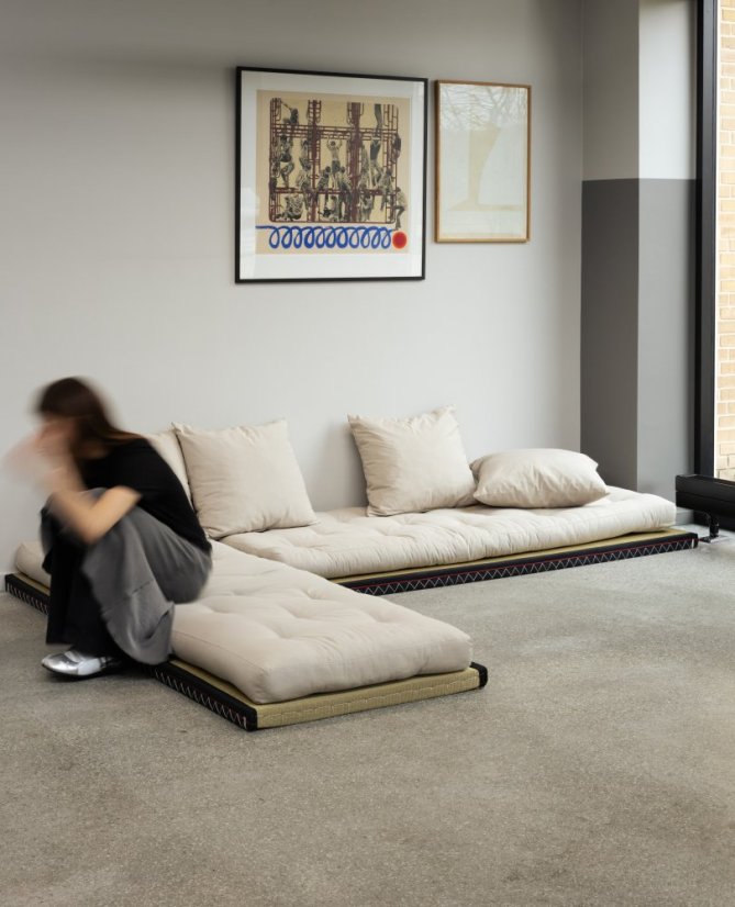 sofa CHICO natural tatami (pohovka) - barva: karup natural, barva futonu: natural 701