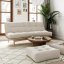 sofa FOLK natural pine (pohovka z borovice) - Barva: karup natural, barva futonu: natural 701