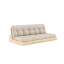 sofa BASE natural pine (pohovka z borovice) - barva: karup natural, barva futonu: beige 747