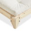 ELAN BED natural pine (postel z borovice) - rozměr: 140*200 cm, Barva: karup natural