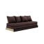sofa CHICO natural tatami (pohovka) - Barva: karup natural, barva futonu: brown 715