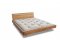 WOOD 04 natural alder bed (postel z olše)