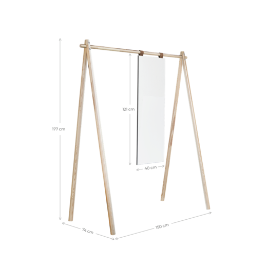hanger HONGI (věšák) - barva: karup black