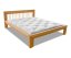 WOOD 01 natural oak bed (postel z dubu) - barva: Natural oak, rozměr: 90*200 cm