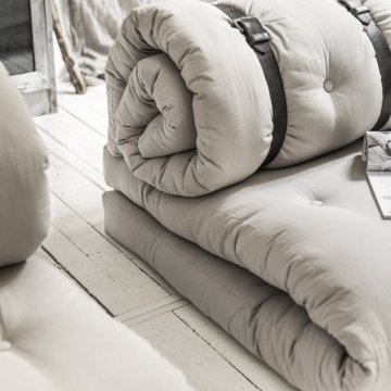 sofa BUCKLE-UP - barva futonu - brown 715