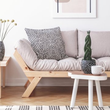 sofa BEBOP - barva futonu - mocca 755