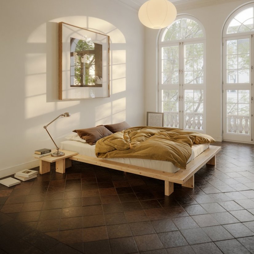 table JAPAN BED SIDE (stolík) - Barva: karup natural