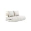 sofa SHIN SANO natural pine (futonová pohovka ) - barva: karup natural, barva futonu: natural 701