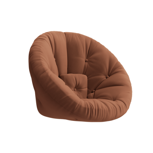 sofa NIDO (futonová pohovka ) - rozměr: 90*180 cm, barva futonu: clay brown 759