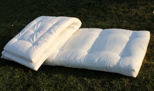 outdoor (venek) - rozměr: 140*200 cm, barva futonu: karup out dark grey
