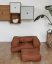 MINI CUBE - rozměr: 60x68x24 cm, barva futonu: natural