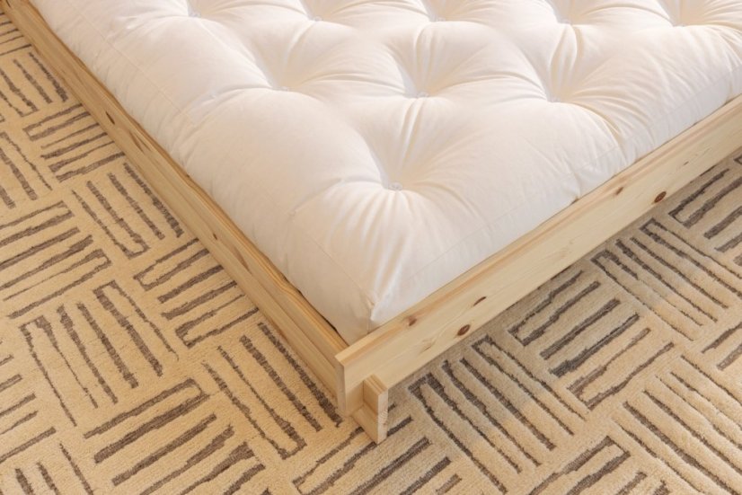 LATCH BED natural pine (postel z borovice) - barva: karup natural, rozměr: 140*200 cm