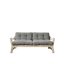 sofa STEP natural pine (pohovka z borovice) - Barva: karup natural, barva futonu: grey 746