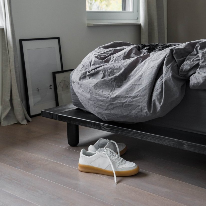 PEEK BED natural pine (postel z borovice) - barva: karup natural, rozměr: 140*200 cm