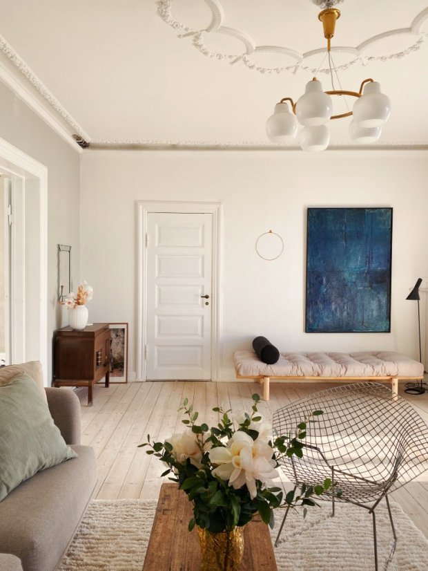 sofa NEXT daybed natural pine (pohovka z borovice) - Barva: karup natural, barva futonu: ivory 510