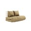 sofa SHIN SANO natural pine (futonová pohovka ) - Barva: karup natural, barva futonu: wheat beige 758