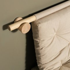 sofa HOOKED natural pine (futonová pohovka )