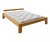 WOOD 02 natural oak bed (postel z dubu)