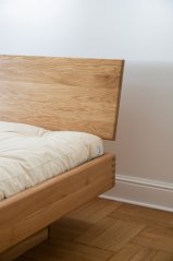 WOOD 04 natural alder bed (postel z olše)