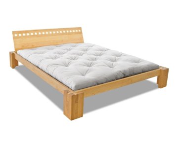 postel WOOD 03 - rozměr - 140*200 cm