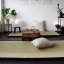 TATAMI natural mat (podložka) - barva: Black, rozměr: 90*200 cm