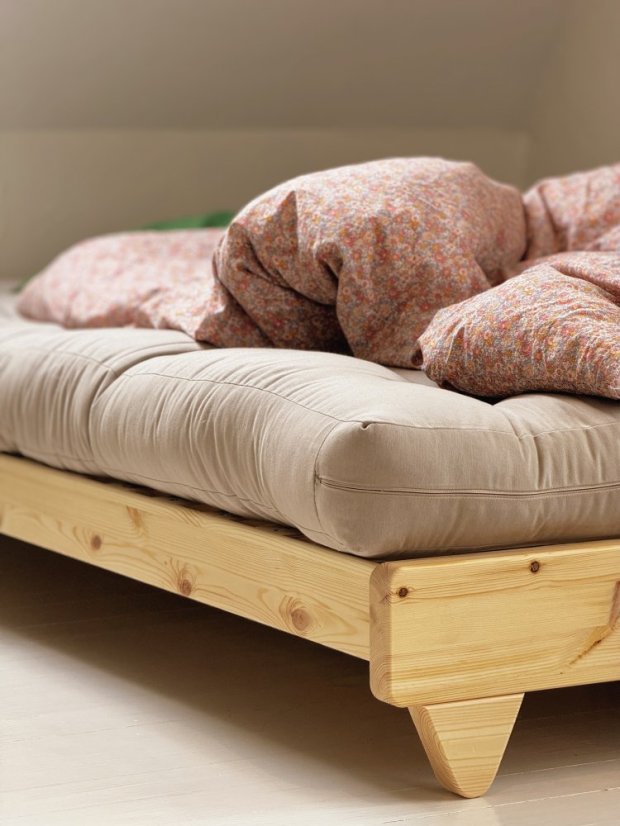 sofa FRESH natural pine (pohovka z borovice) - barva: karup natural, barva futonu: natural 701