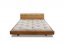 WOOD 04 natural oak bed (postel z dubu) - rozměr: 140*200 cm, Barva: Natural oak