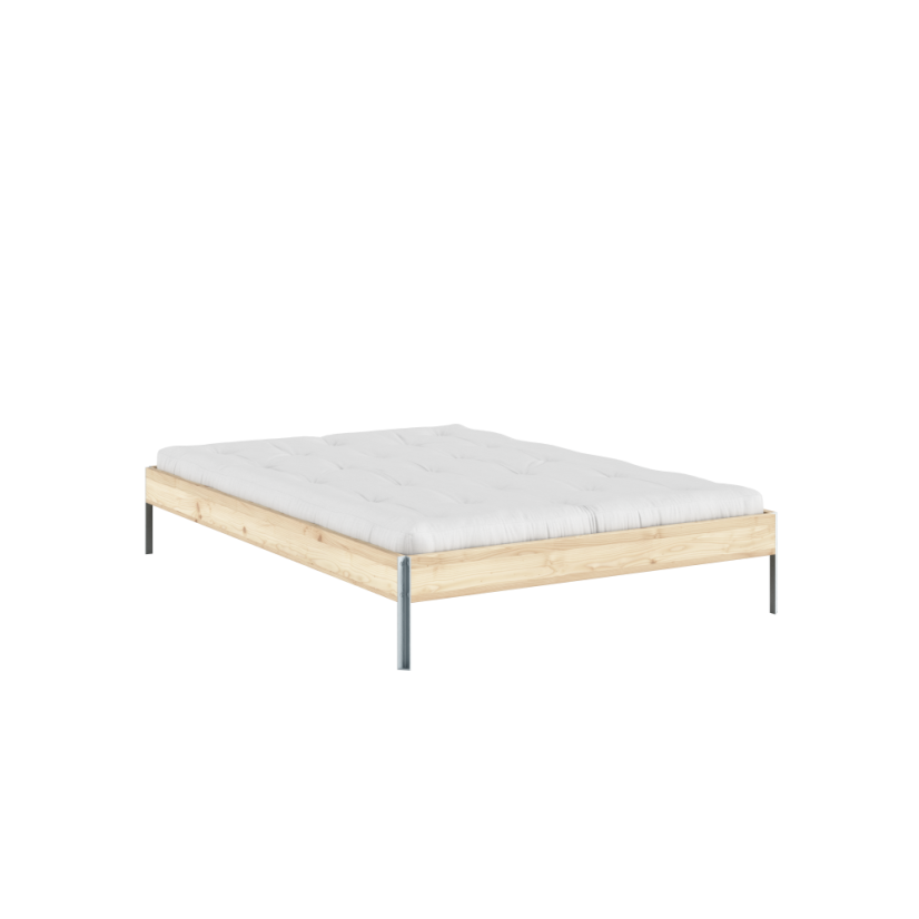 CORE BED natural pine (postel z borovice) - barva: karup natural, rozměr: 140*200 cm