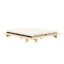 JAPAN BED natural pine (postel z borovice) - barva: karup natural, rozměr: 90*200 cm