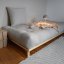 sofa SENZA DAYBED natural pine (pohovka z borovice) - rozměr: 90*200 cm, barva futonu: natural 701
