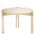 table STICKS TABLE HIGH (stolík) - barva: natural (lak), rozměr: 60x40 cm
