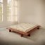 JAPAN BED natural pine (postel z borovice) - barva: karup natural, rozměr: 90*200 cm