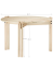 table STICKS TABLE HIGH (stolík) - barva: natural (lak), rozměr: 60x40 cm