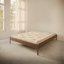 CORE BED natural pine (postel z borovice) - barva: karup natural, rozměr: 140*200 cm