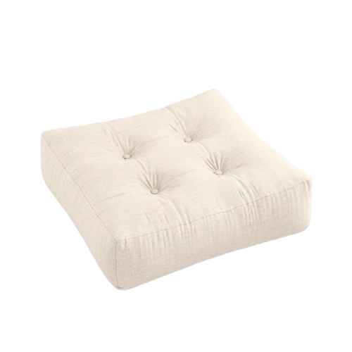 sofa MORE POUF (futonové křeslo ) - rozměr: 70*70 cm, barva futonu: linen 914