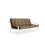 sofa POETRY natural pine (pohovka z borovice) - Barva: karup natural, barva futonu: olive green 756