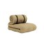 sofa BUCKLE-UP (futonová pohovka ) - rozměr: 70*200 cm, barva futonu: wheat beige 758