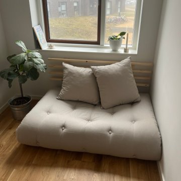 sofa SHIN SANO - barva futonu - mocca 755