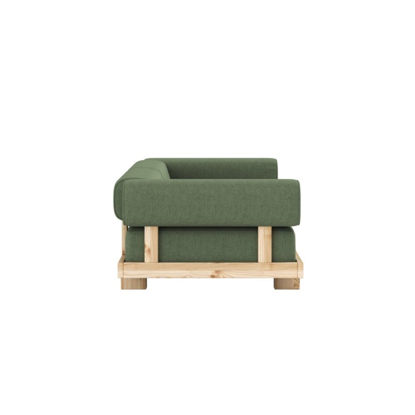 sofa STAY natural pine (pohovka z borovice) - barva: karup natural, barva futonu: grandpa beige 660