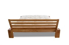 WOOD 03 natural alder bed (postel z olše)