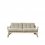 sofa STEP natural pine (pohovka z borovice) - Barva: karup natural, barva futonu: mocca 755